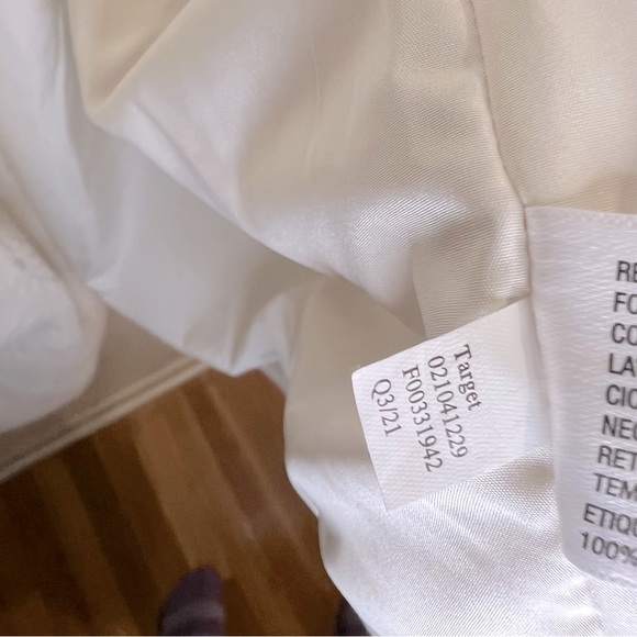 Ava & Viv Sherpa Overcoat Jacket - Size 0X 16/18- Cream - Plus Size - Picture 10 of 11